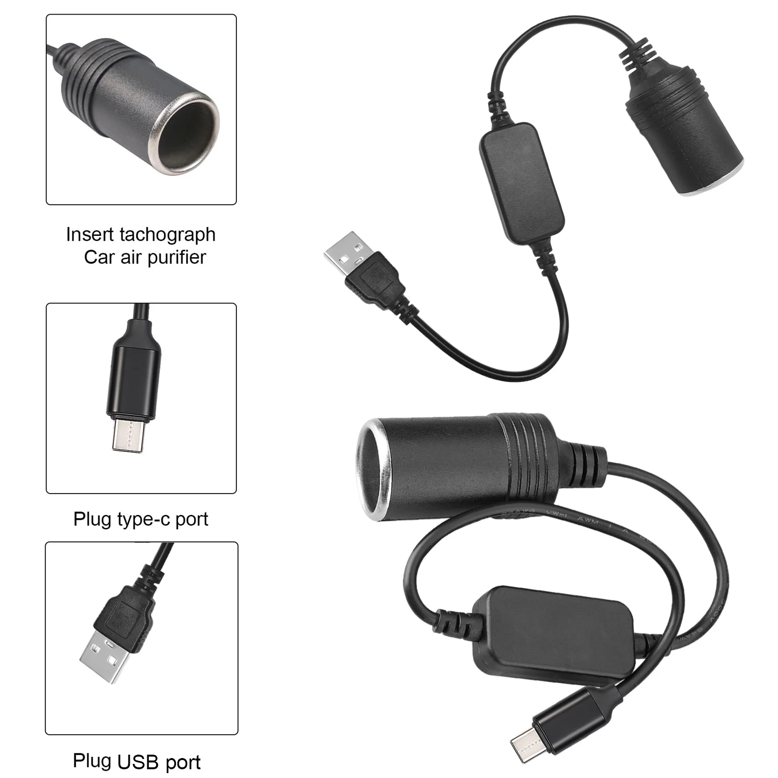Accessories Experts Vape - محول ولاعة سجائر من 5 فولت