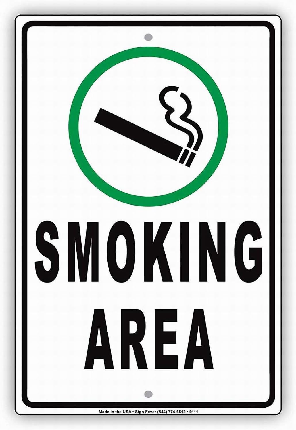 Vaping Store - لافتة أمان 12×16 سم: التدخين والتدخين