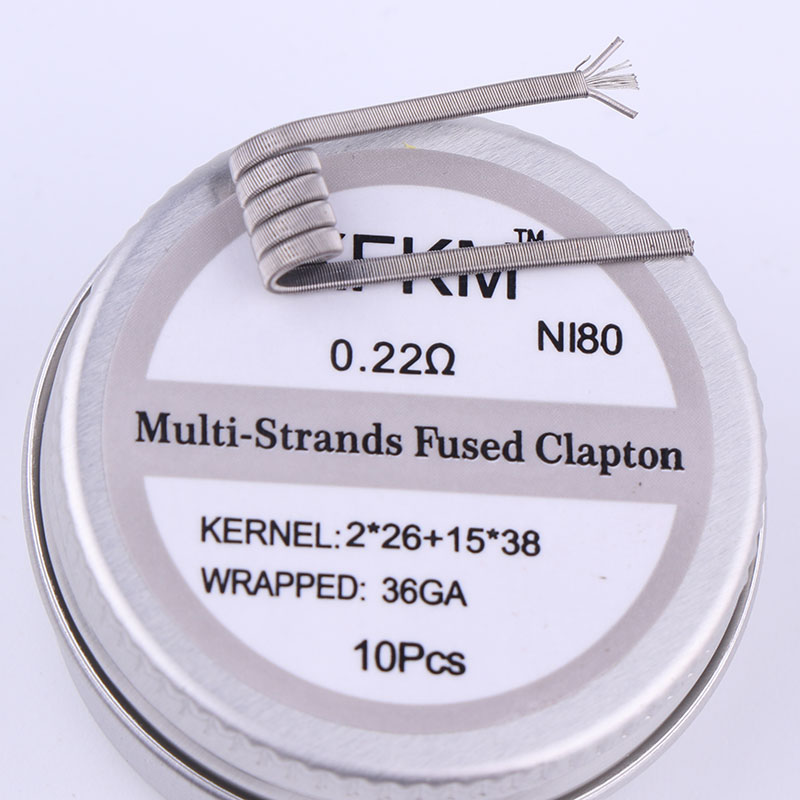 Clapton Wire Pre Built - جديد XFKM 10 قطعة/صندوق NI80 عالية