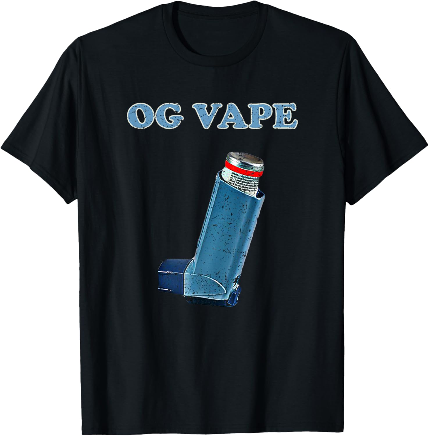 Vaping Shop - تي شيرت OG Vape Asthma Inhaler