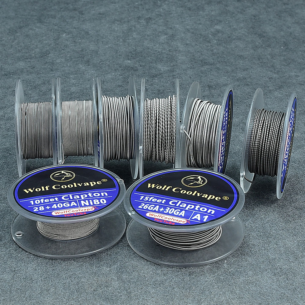 الغريبة تنصهر كلابتون سلك النم - مراجعة Clapton Wire Pre Built وسعره