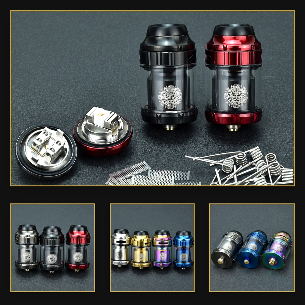 810 رؤوس تبخير (دريب تيبس) RTA - مراجعة Vape Coil Replacement وسعره
