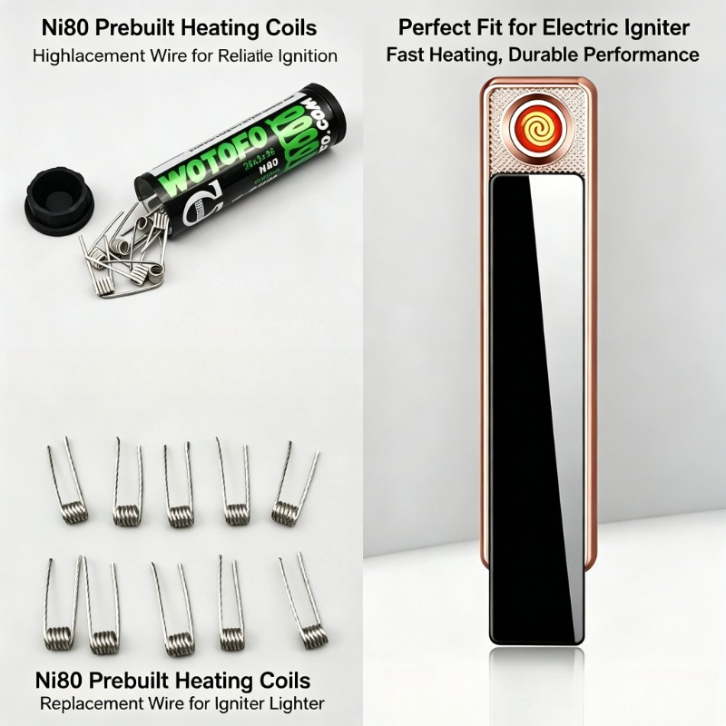 أسلاك تسخين Ni80 ثنائية النواة - مراجعة Clapton Wire Pre Built وسعره