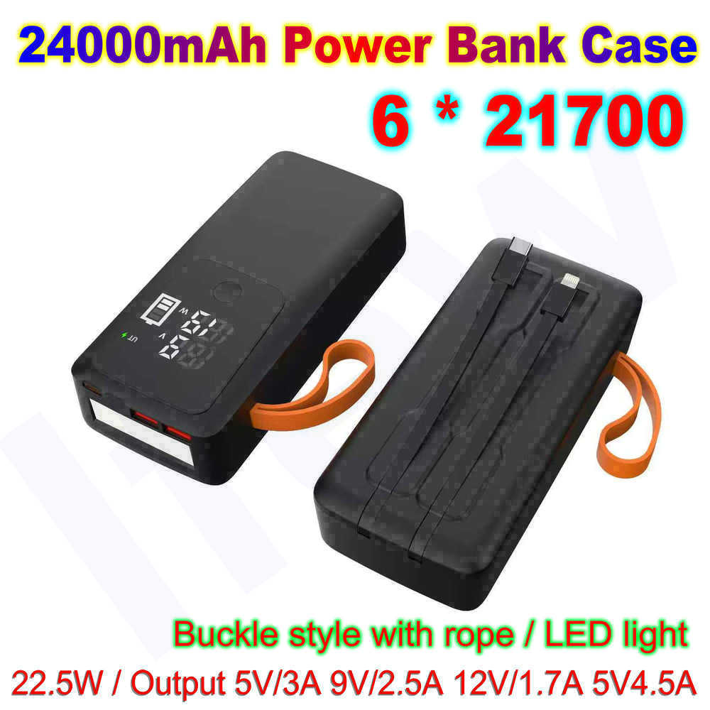 21700 بطارية قوة البنك الإسكان - مراجعة Battery Case Storage وسعره