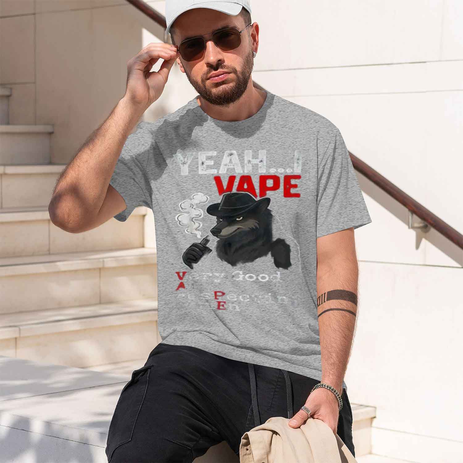 تي شيرت جديد 2026 بتصميم 'نعم، - مراجعة Vaping Goods وسعره