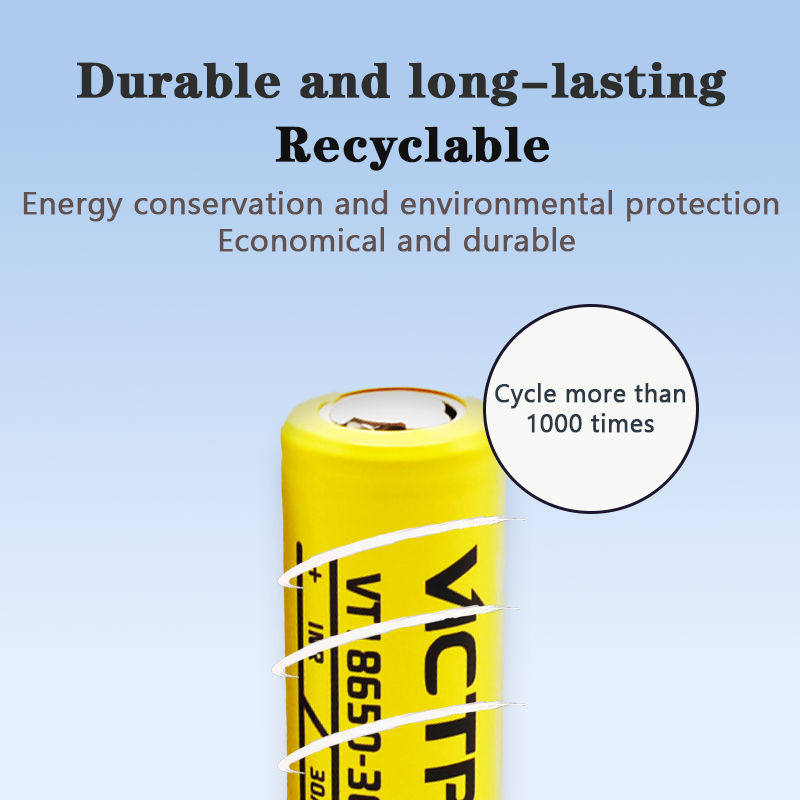 30A استنزاف مستمر Vicpower 186 - مراجعة Vape Battery 18650 وسعره