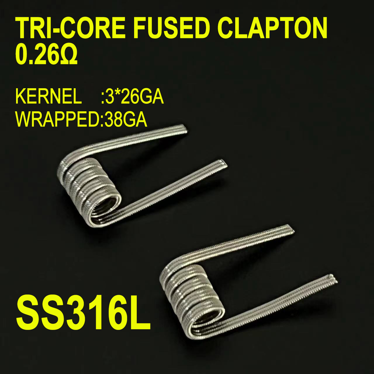 Spring Resistance ID 3.0mm 0.2 - مراجعة Clapton Wire Pre Built وسعره