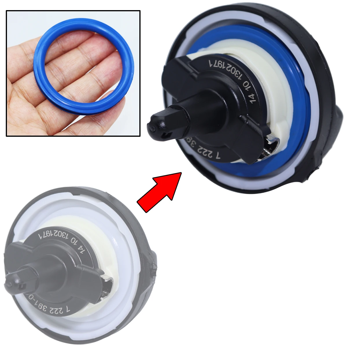 غطاء خزان ختم الوقود حشو الغاز - مراجعة Tank O-Ring Seal وسعره