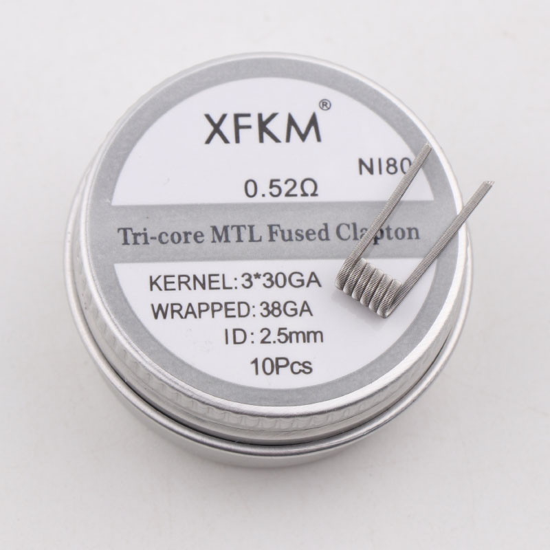 جديد XFKM 10 قطعة/صندوق NI80/A - مراجعة Clapton Wire Pre Built وسعره