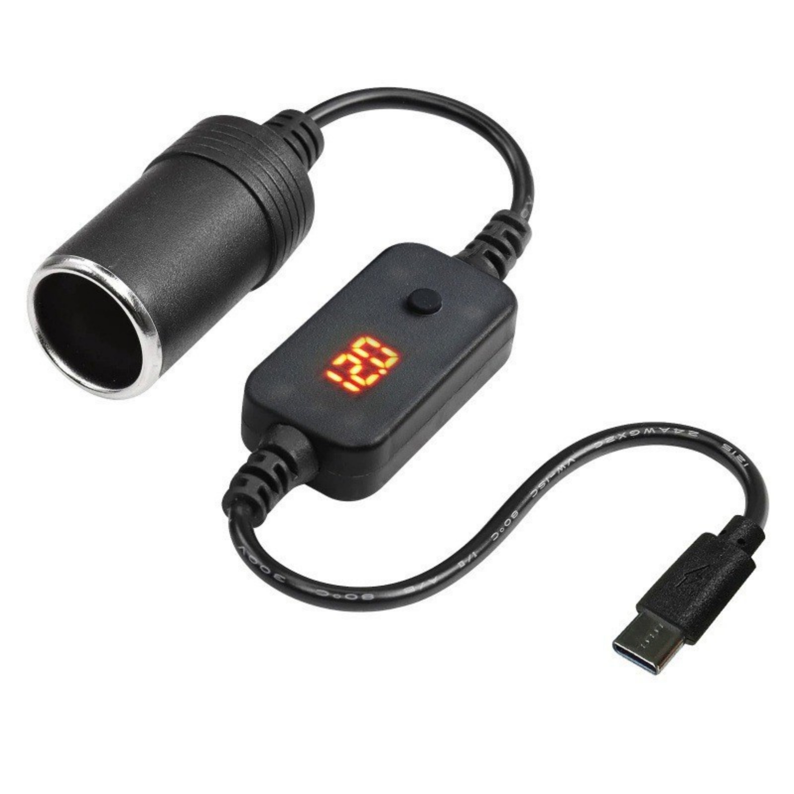 محول USB-C إلى مقبس ولاعة سجائ - مراجعة Accessories Experts Vape وسعره