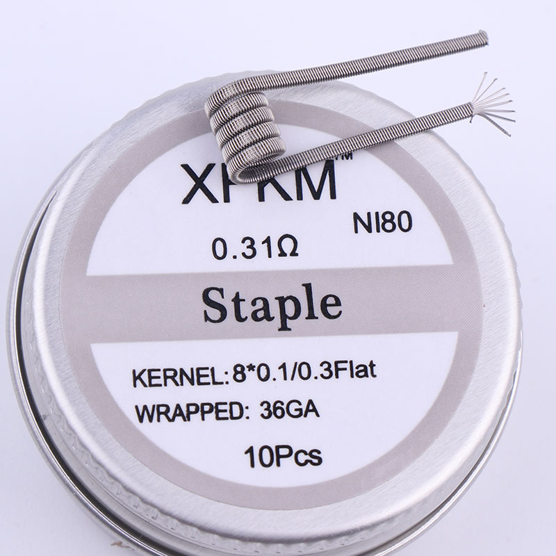 جديد XFKM 10 قطعة/صندوق NI80 ع - مراجعة Clapton Wire Pre Built وسعره