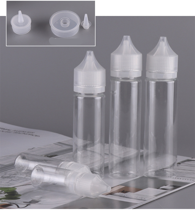 زجاجات قطارة بلاستيكية فارغة ، - مراجعة Vaping Area وسعره