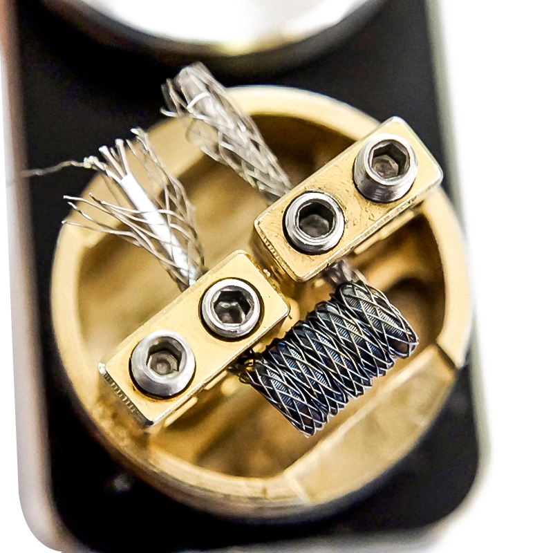 ملف تسخين NI80 RAGING FIRE من  - مراجعة Clapton Wire Pre Built وسعره