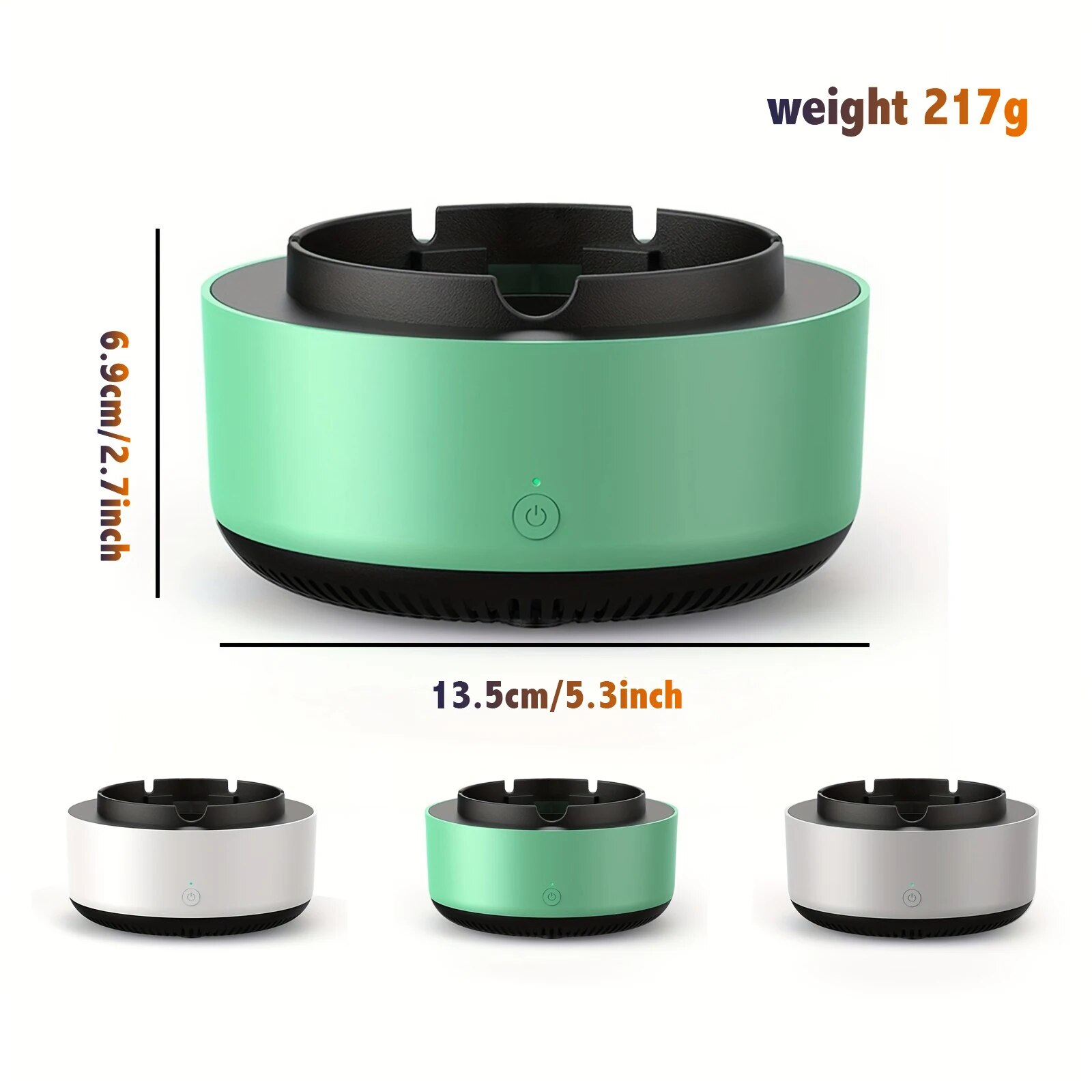 منفضة سجائر ذكية لتنقية الهواء - مراجعة Vape Ring وسعره